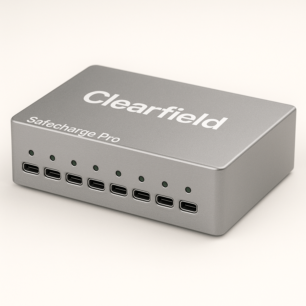 Clearfield SafeCharge Pro - EMF-free charging hub